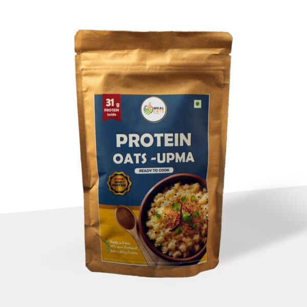 Protein Oats-Upma - Protein-Packed Breakfast Option with Oats